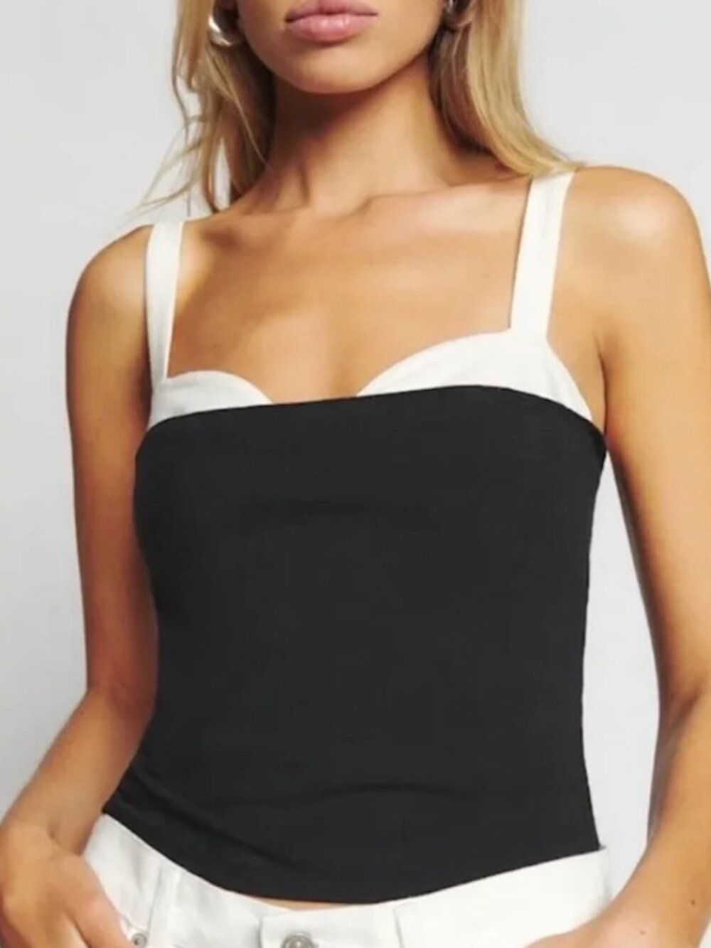 Reformation "Harlan" Sleeveless Top — Size 2
